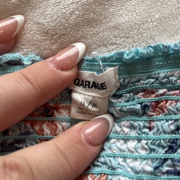 GARAGE Strapless Romper - Picture 4 of 7